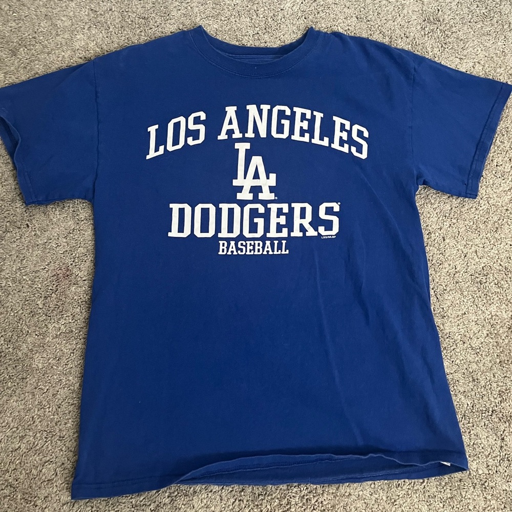 LA dodgers blue tee
